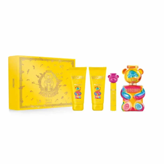 Moschino Toy 2 Gummy Eau De Parfum Spray 100ml Set 4 Pieces