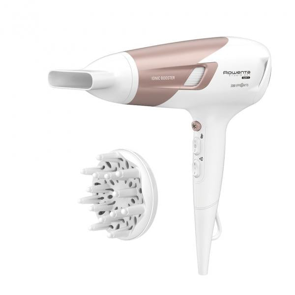 Rowenta Studio Dry CV5830 asciuga capelli 2300 W Beige, Bianco (Rowenta Studio Dry CV5830 hrtrrer 23)