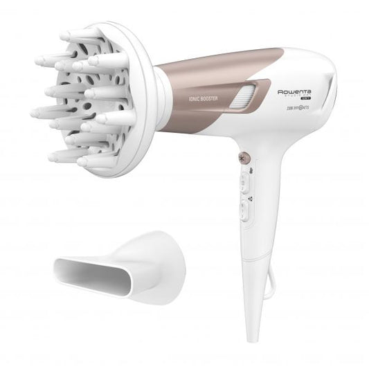 Rowenta Studio Dry CV5830 asciuga capelli 2300 W Beige, Bianco (Rowenta Studio Dry CV5830 hrtrrer 23)