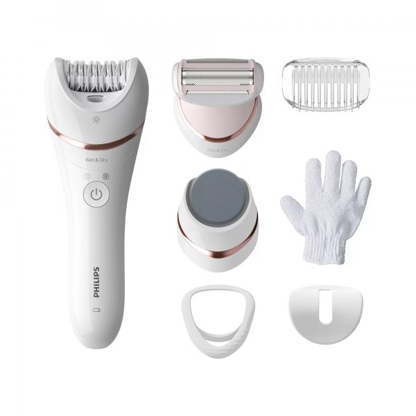 Philips Epilatore Wet & Dry per gambe, corpo e piedi