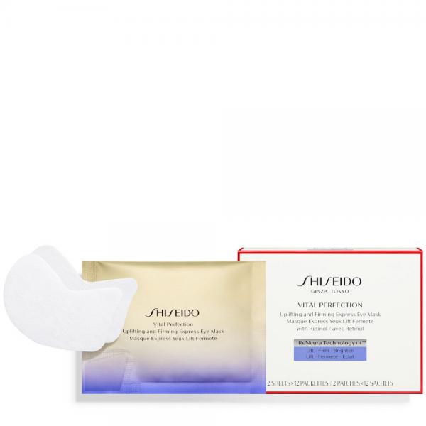 Shiseido Vital Perfection Uplifting And Firming Express Eye Mask 12 Units