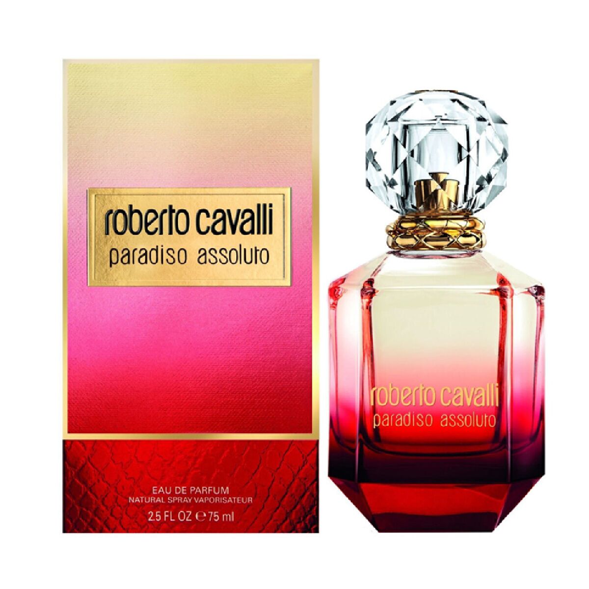 Profumo Uomo Roberto Cavalli Paradiso Assoluto EDP 75 ml
