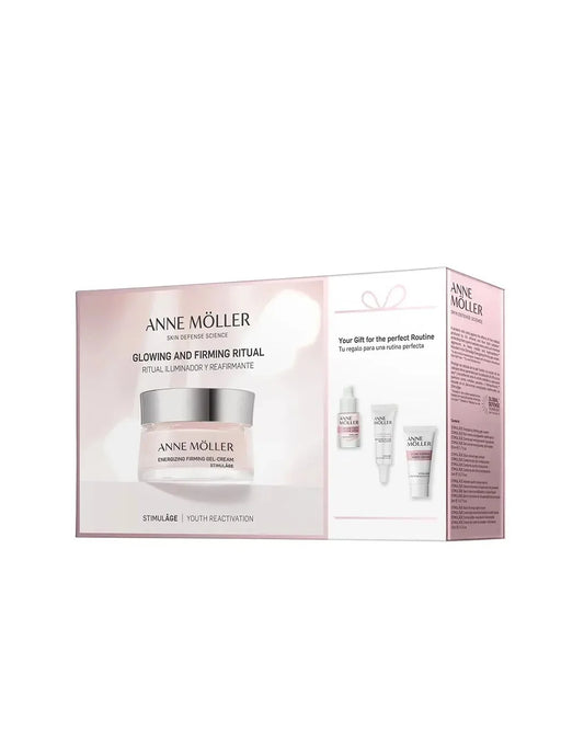 Anne Müller Stimulge Ritual Gel Crème Combleur Illuminateur et Raffermissant 4 Pièces