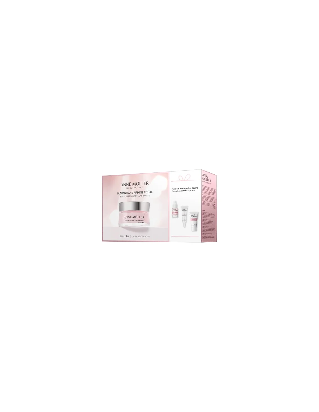 Anne Mller Stimulge Ritual Iluminador y Reafirmante Estuche 4 Piezas