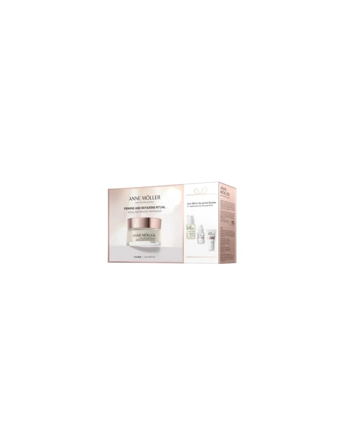 Anne Mller Rosge Crema Extra Rica Reparadora Reequilibrante Spf15 Estuche 4 Piezas