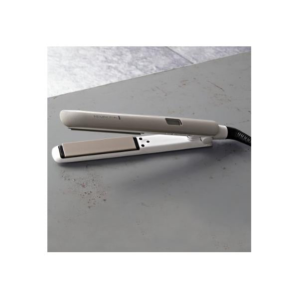 Remington S8901 messa in piega Piastra per capelli Caldo Nero, Rose Gold, Bianco