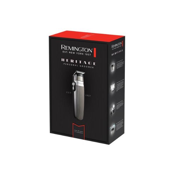 Remington PG9100 rasoio elettrico / regolabarba / tagliabasette Nero, Acciaio inossidabile
