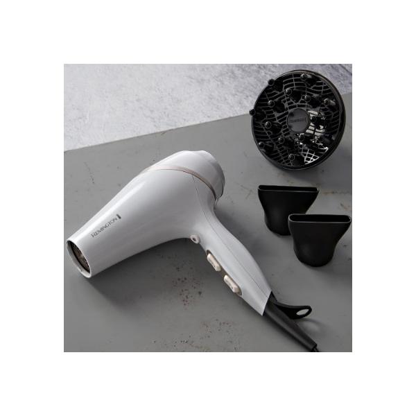 Remington AC8901 asciuga capelli Nero, Bianco 2300 W