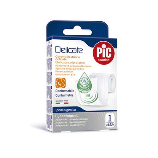 Pic Delicate Strip Plasters 6cmX0.5m