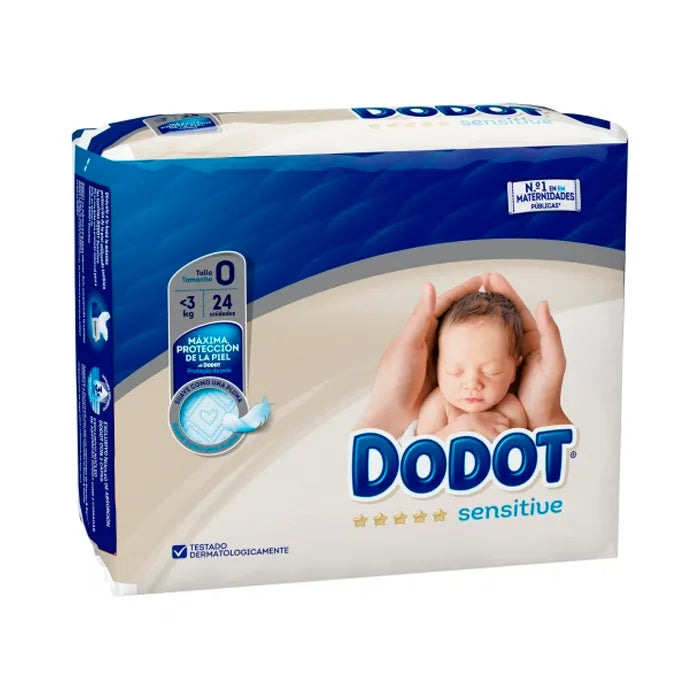 Dodot Sensitive R Nac 0-2,5Kg 24U