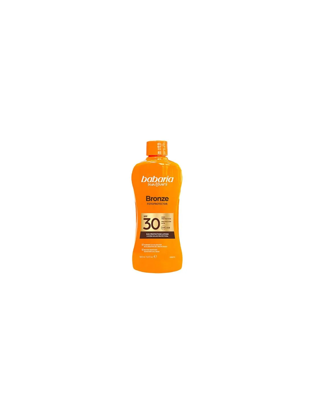 Babaria Sun Bronze Protective Milk Aloe SPF30 100ml