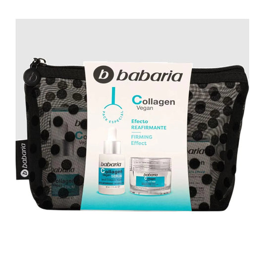 Babaria Collagen Effect Facial Cream 50ml Cream 1u Serum 1u Estuche 1u