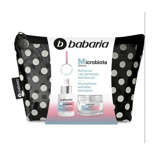 Babaria Microbiota Refuerza Facial Cream Set Estuche 50ml Serum 1u