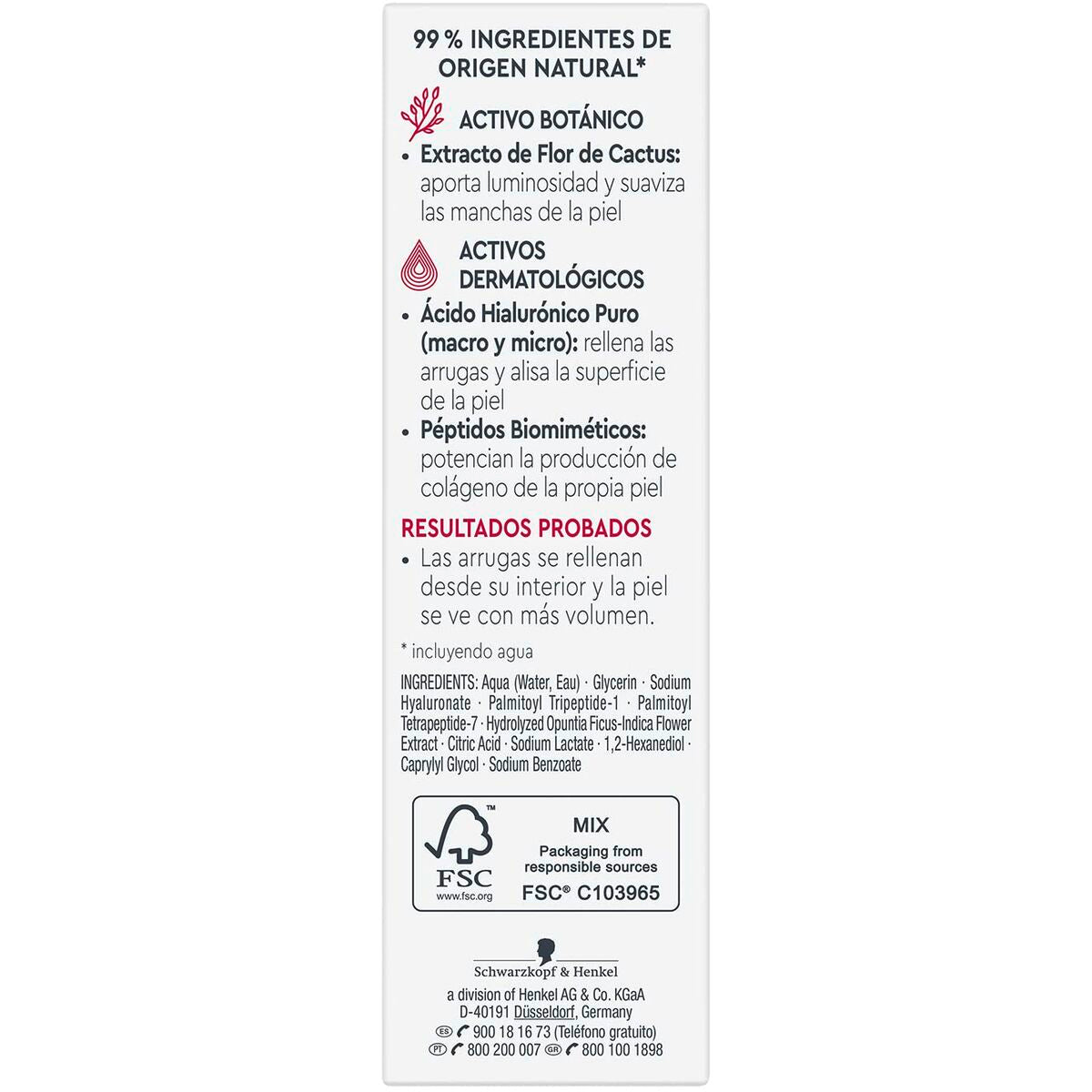 Siero Viso Diadermine Lift Super Filler 30 ml