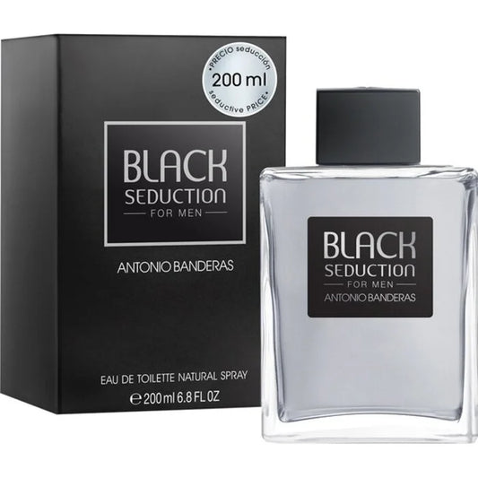 Antonio Banderas Black Seduction Eau de Toilette Vaporisateur 200 ml