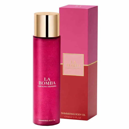 Huile corporelle scintillante Carolina Herrera La Bomba 150 ml