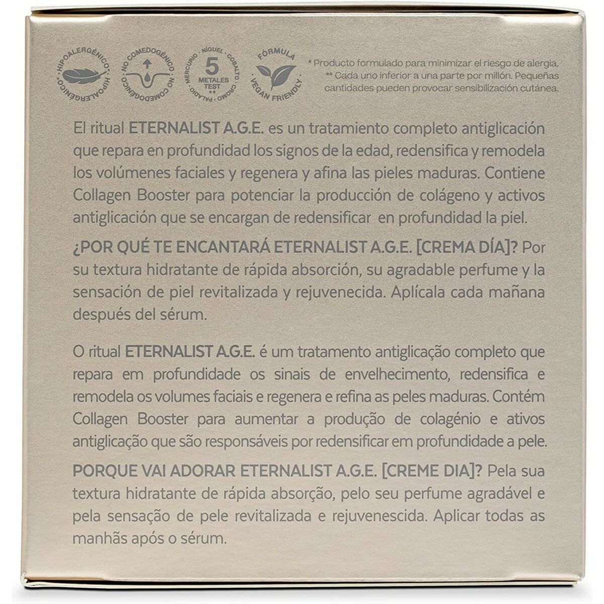 Crema Giorno Sensilis Eternalist 50 ml