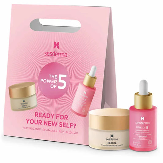Sesderma Antiage Retisil Cream 50ml + Reti Age 5 Liposomal Serum 30ml Set 2 Pieces