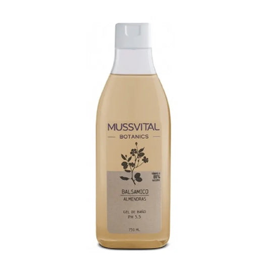 Gel bain aux amandes Mussvital Essentials Botanics 750 ml
