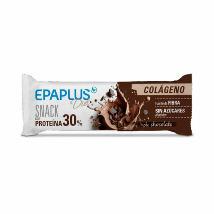 Epaplus Diet Snack With 30% Protein Triple Chocolate 50g 1 Unit