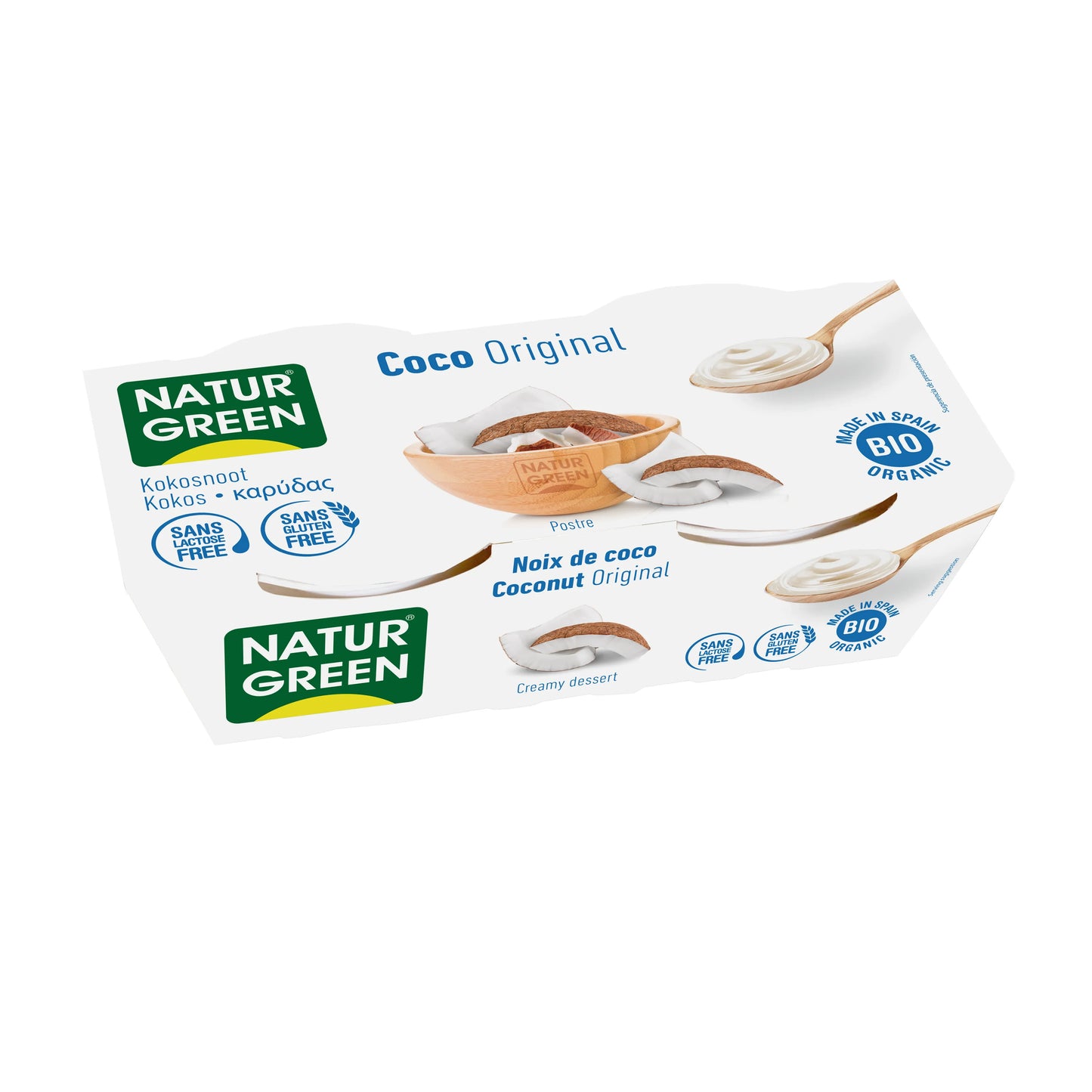 Naturgreen Coco Nature 2 X 125g