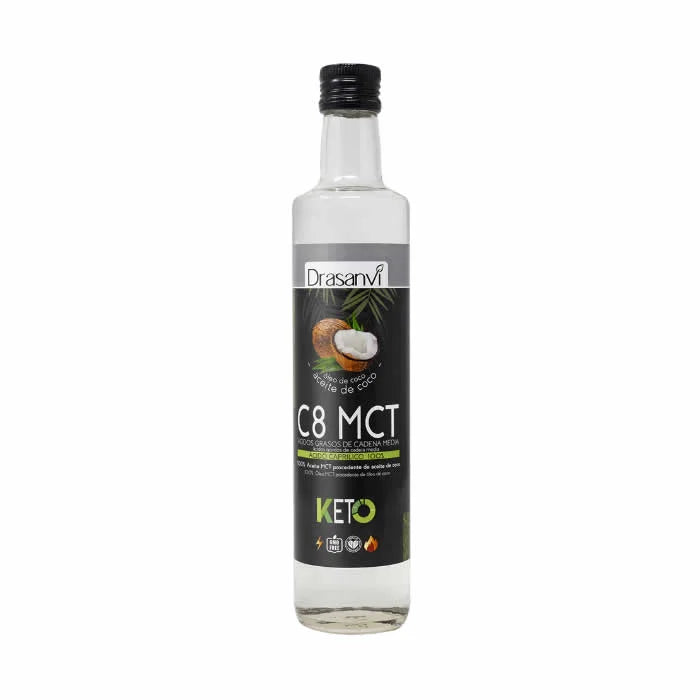 Keto Drasanvi MCT Pure Coconut Oil 100% C8 500ml