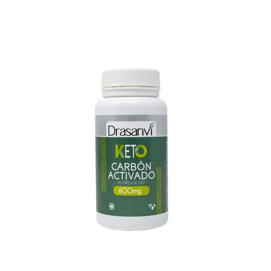 Charbon actif Drasanvi Keto 600 mg, 60 comprimés