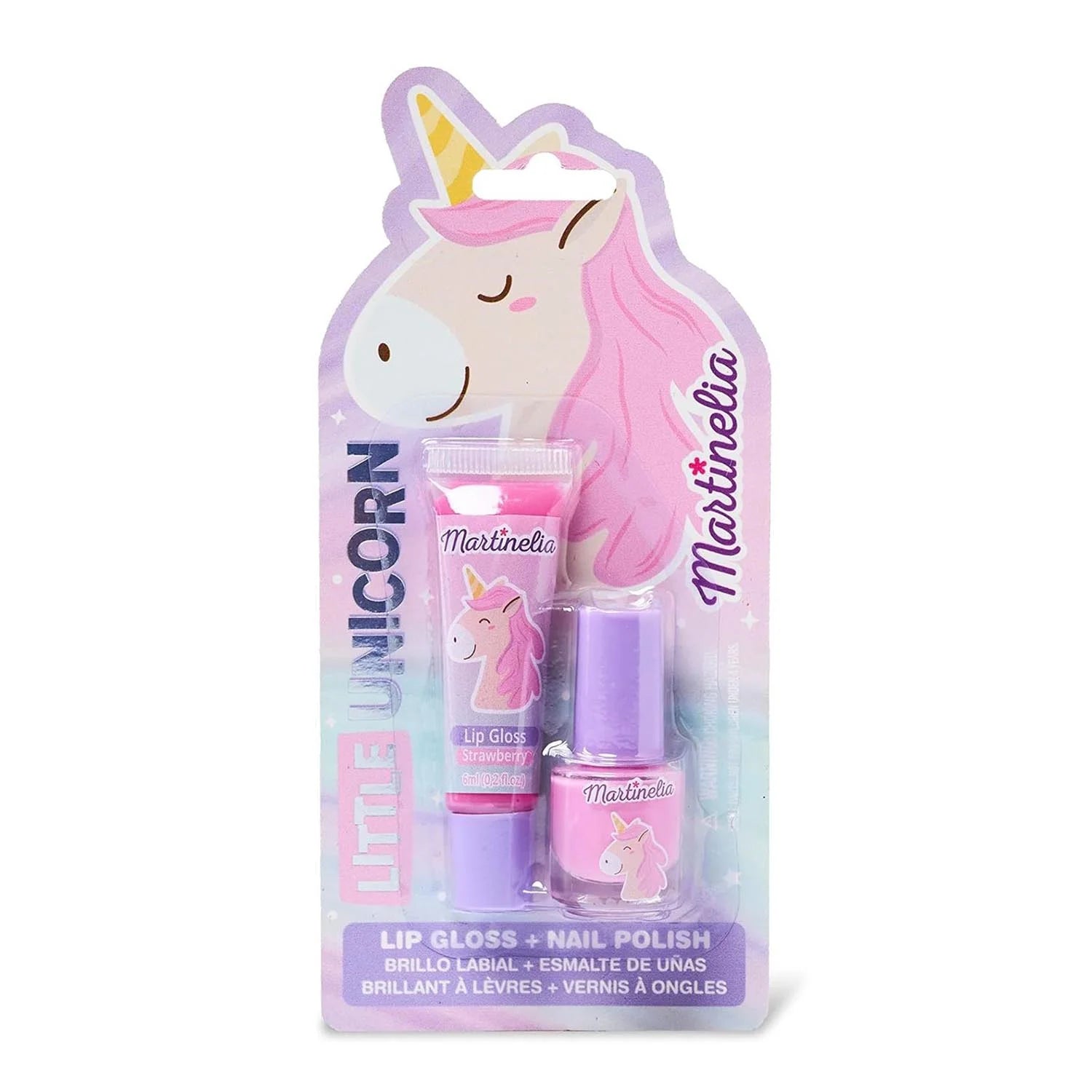 Martinelia Little Unicorn Brillo De Labios 1un Lacas De Uas 1u