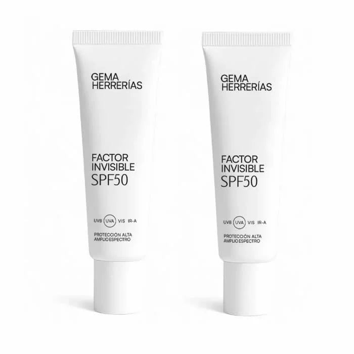 Gema Herrerias Factor Invisible Spf50 2x50ml