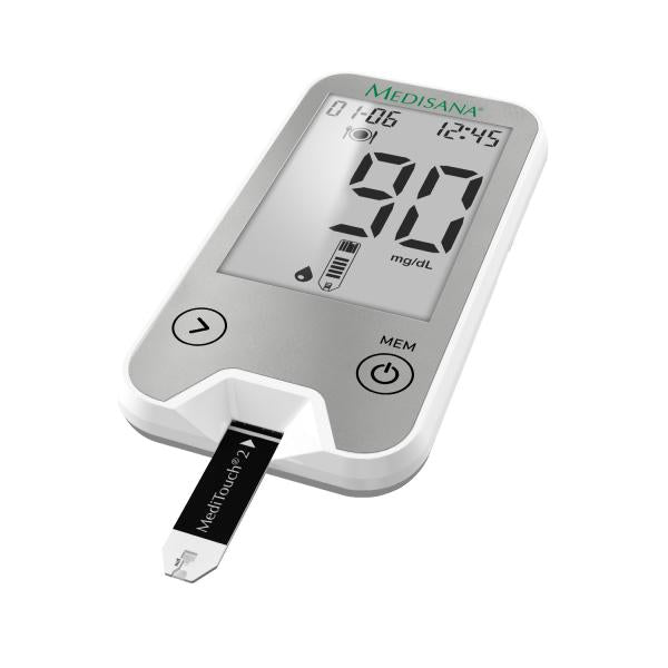 Medisana MediTouch2 misuratore di glucosio 5 s 0,6 l Grigio