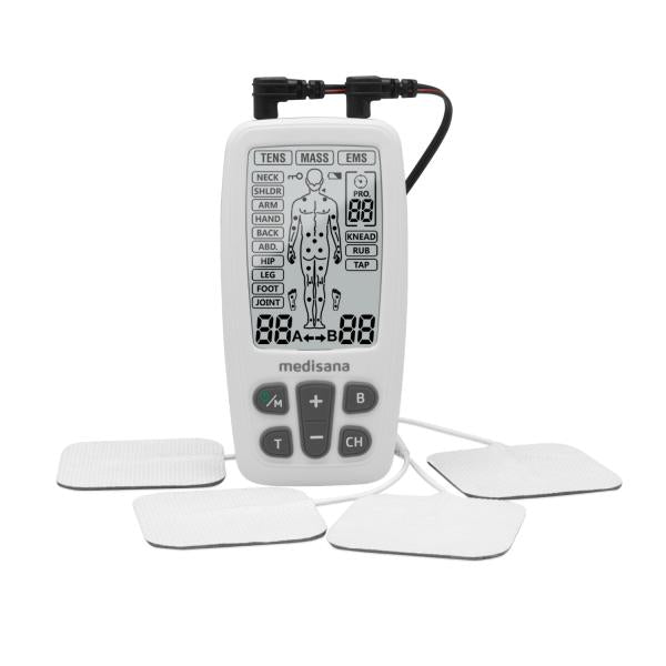 Medisana TT 200 massaggiatore Indietro, Mano, Polistirene antiurto, Collo, Spalle Nero, Bianco