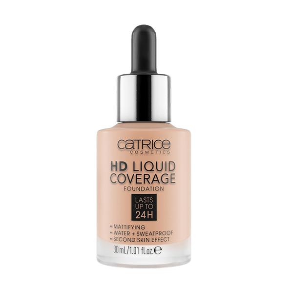Catrice Hd Liquid Coverage Foundation Lasts Up to 24h 020-Rose Beige 30ml