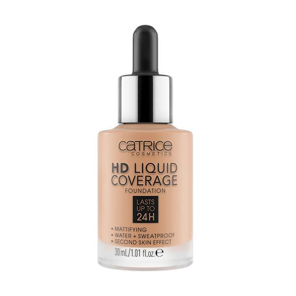 Catrice Hd Liquid Coverage Foundation Lasts Up Tp 24h 040 Warm Beige 30ml