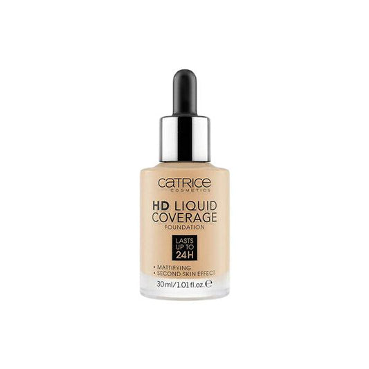 Catrice Hd Liquid Coverage Foundation Lasts Up to 24h 032-Nude Beige 30ml