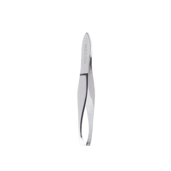 Beter Chrome Plated Straight Tip Tweezers