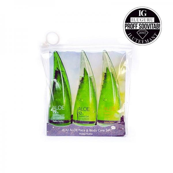 Holika Jeju Aloe Face y Body Care Tratamiento 165ml
