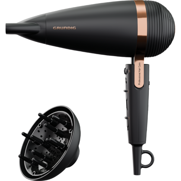 Grundig HD 8080 Nero, Rose Gold 2300 W