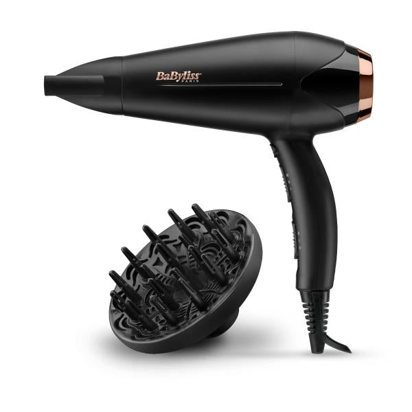 BaByliss D570DE asciuga capelli 2200 W Nero