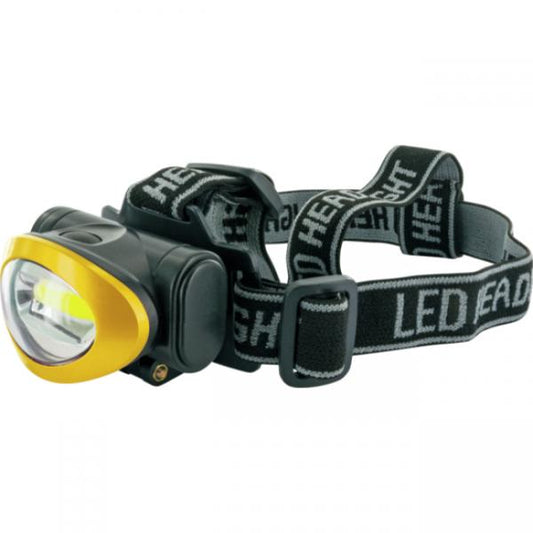 Schwaiger WLED 40 Torcia a fascia Nero, Giallo COB LED