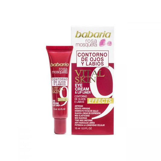 Babaria Rosa Mosqueta Crème Contour des Yeux Peau Vitale 15 ml 