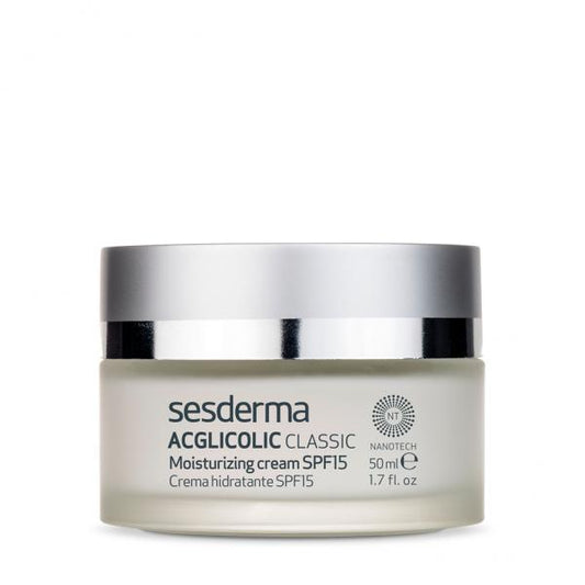 Sesderma Acglicolic Classic Moisturizing Cream Spf15 50ml 