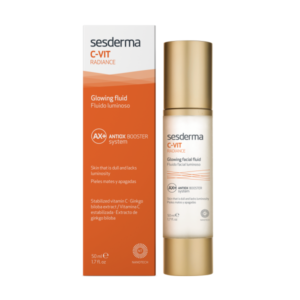 Sesderma C Vit Radiance Glowing Fluid Antiox Booster System 50ml