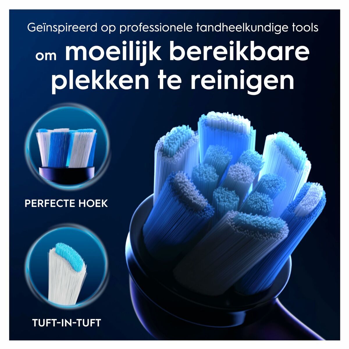 Testina di Ricambio Oral-B iO Ultimate Clean Nero