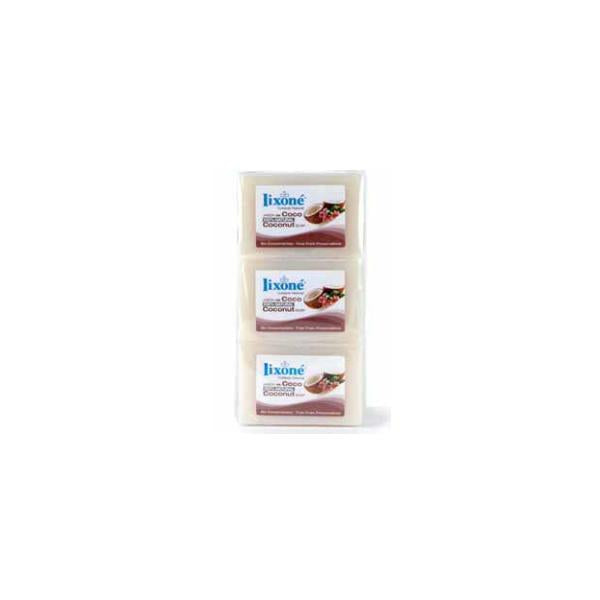 Lixoné Coconut Soap Dry Skin 3x125g