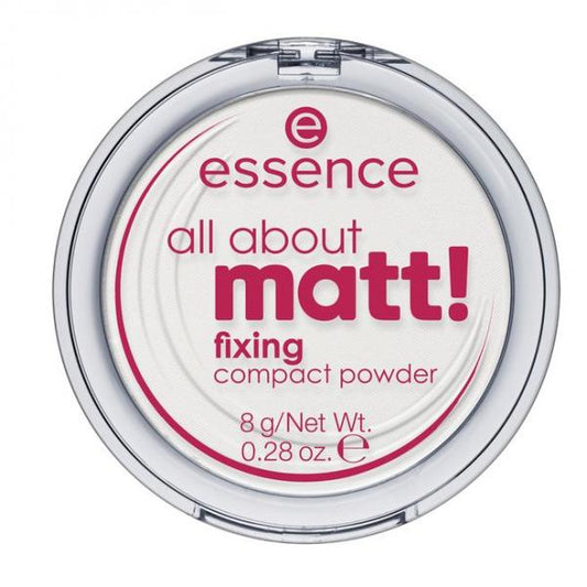 Essence Cosmetics All About Matt! Polvos Compactos Fijadores 8g 