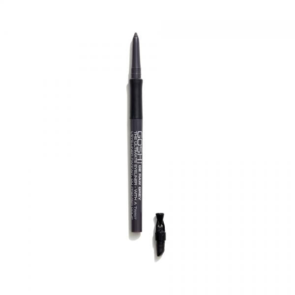 Gosh The Ultimate Eyeliner With A Twist 02 Raw Grey