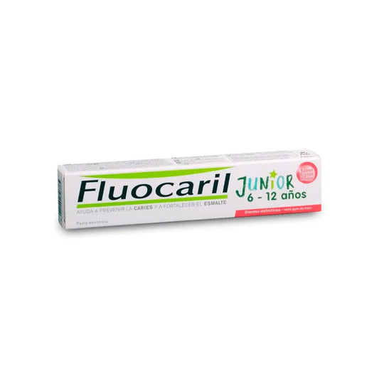 Fluocaril Junior Red Fruit Gel 75ml