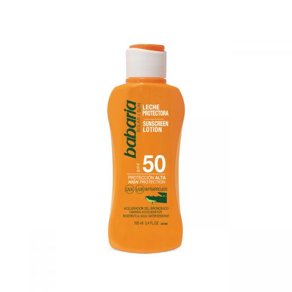 Babaria Sunscreen Lotion With Aloe Vera Spf50 100ml