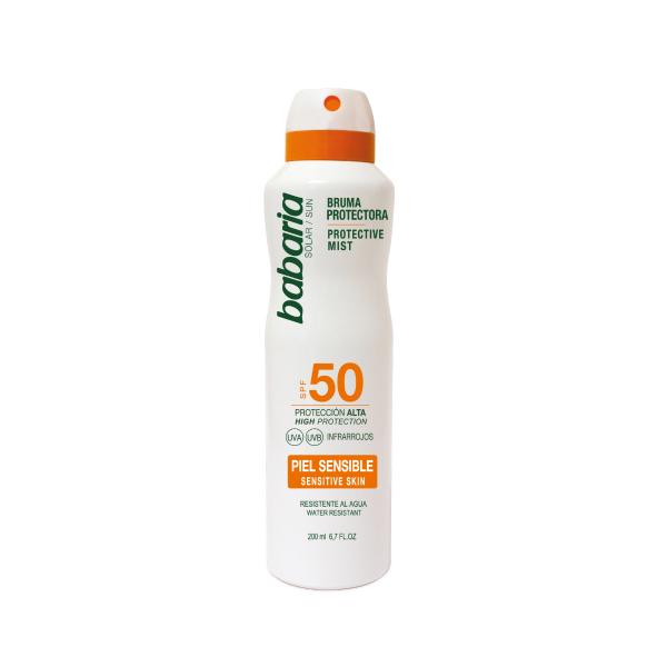 Babaria Protective Mist For Sensitive Skin Spf50 200ml 