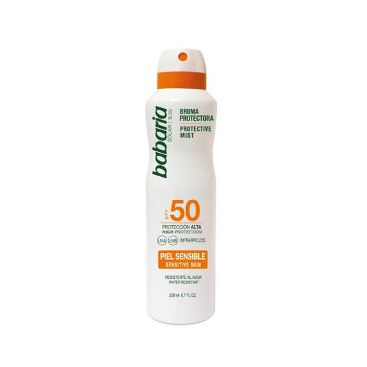 Babaria Protective Mist For Sensitive Skin Spf50 200ml 